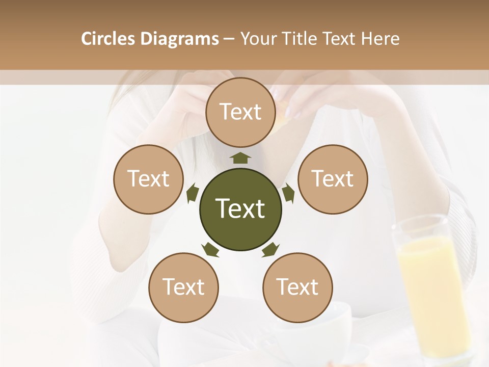 Cup Nutrition Bakery PowerPoint Template