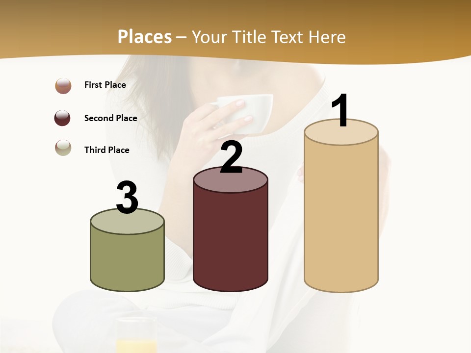 Young Green Beauty PowerPoint Template