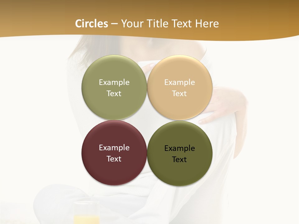 Young Green Beauty PowerPoint Template