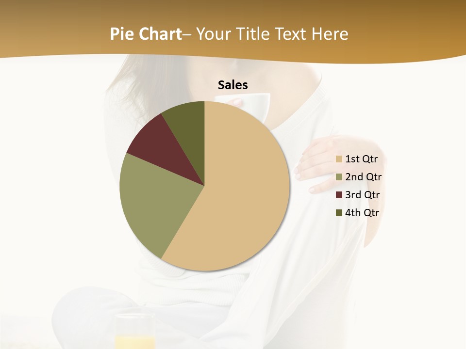 Young Green Beauty PowerPoint Template