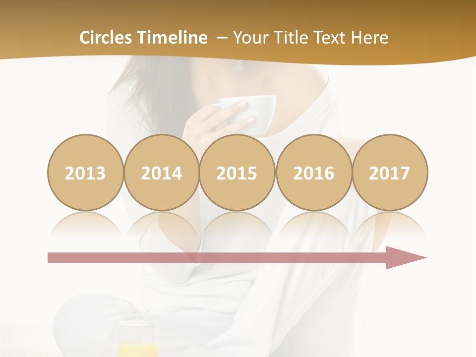 Young Green Beauty PowerPoint Template