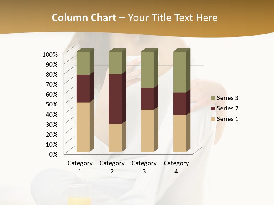 Young Green Beauty PowerPoint Template