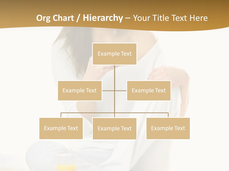 Young Green Beauty PowerPoint Template