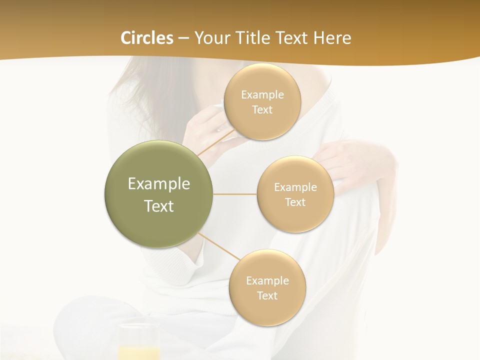 Young Green Beauty PowerPoint Template