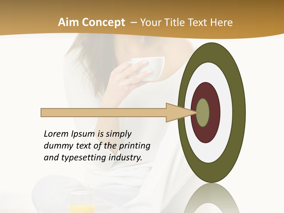 Young Green Beauty PowerPoint Template