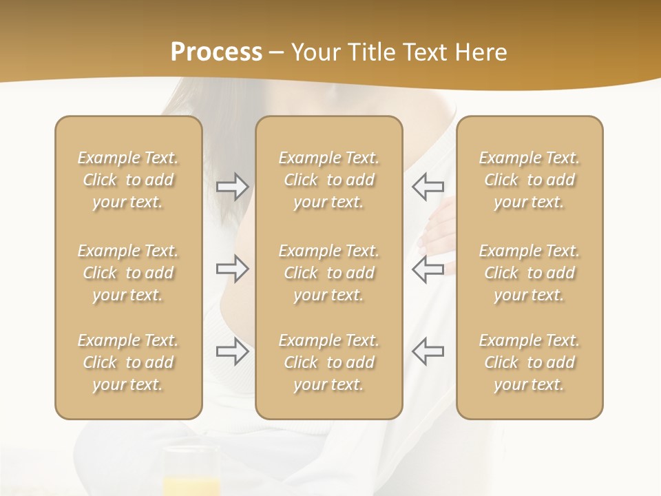 Young Green Beauty PowerPoint Template