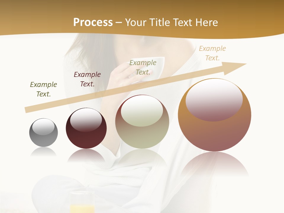 Young Green Beauty PowerPoint Template