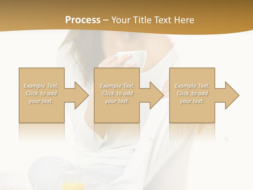 Young Green Beauty PowerPoint Template