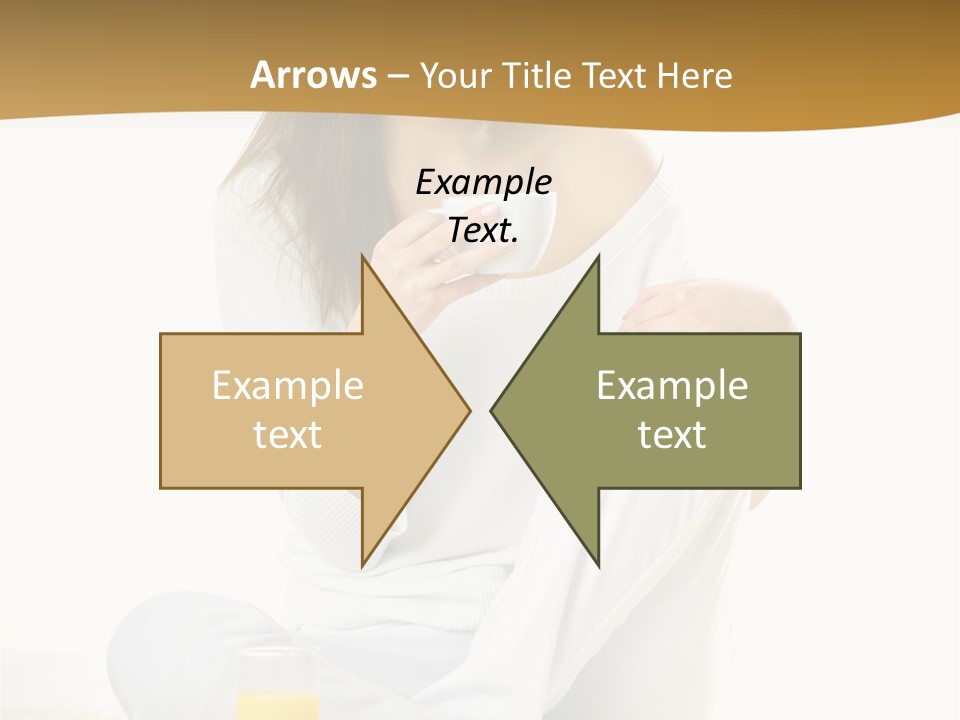 Young Green Beauty PowerPoint Template