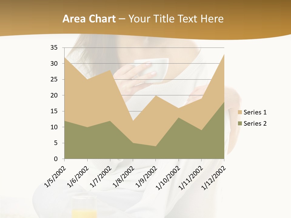 Young Green Beauty PowerPoint Template