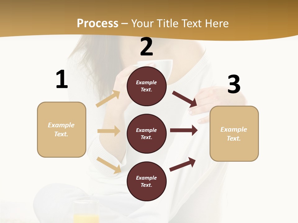 Young Green Beauty PowerPoint Template