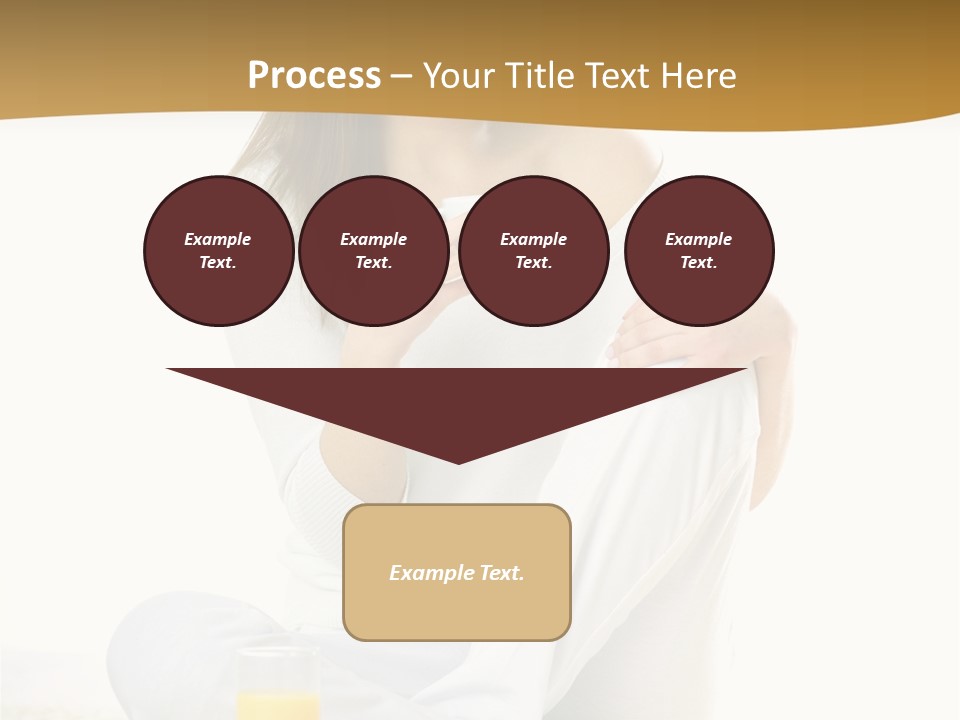 Young Green Beauty PowerPoint Template