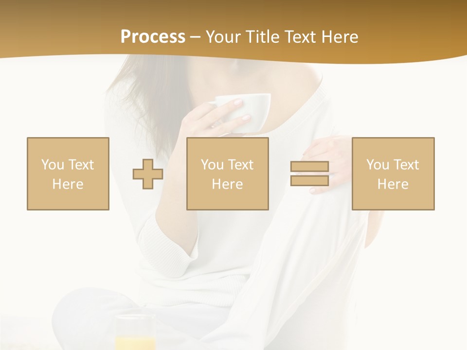 Young Green Beauty PowerPoint Template