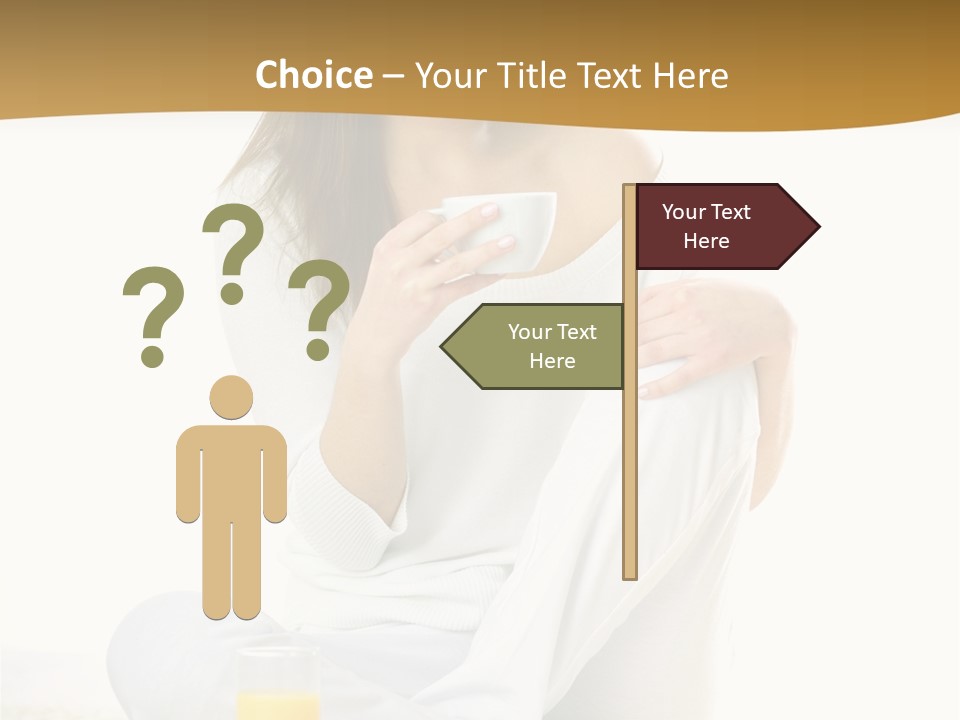 Young Green Beauty PowerPoint Template