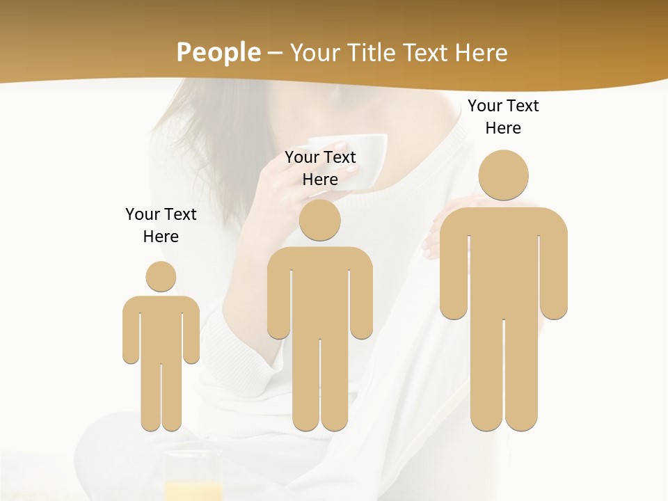 Young Green Beauty PowerPoint Template