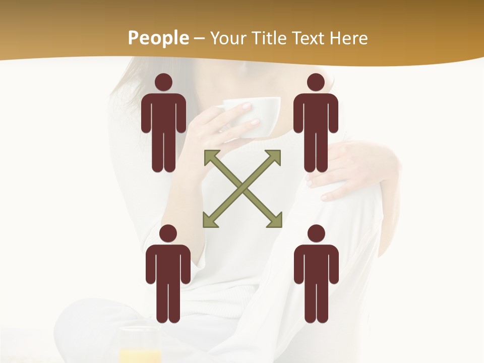 Young Green Beauty PowerPoint Template