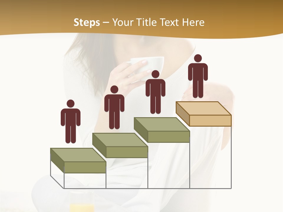 Young Green Beauty PowerPoint Template