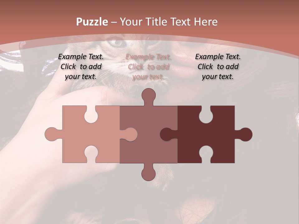 Beautiful Closeup Animal PowerPoint Template