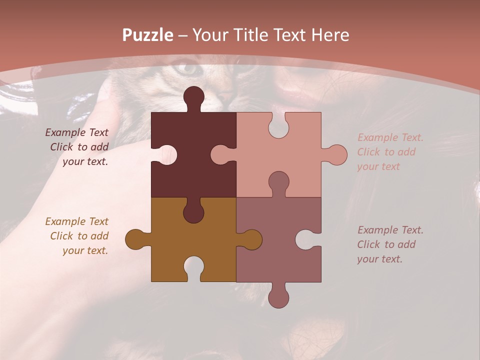 Beautiful Closeup Animal PowerPoint Template