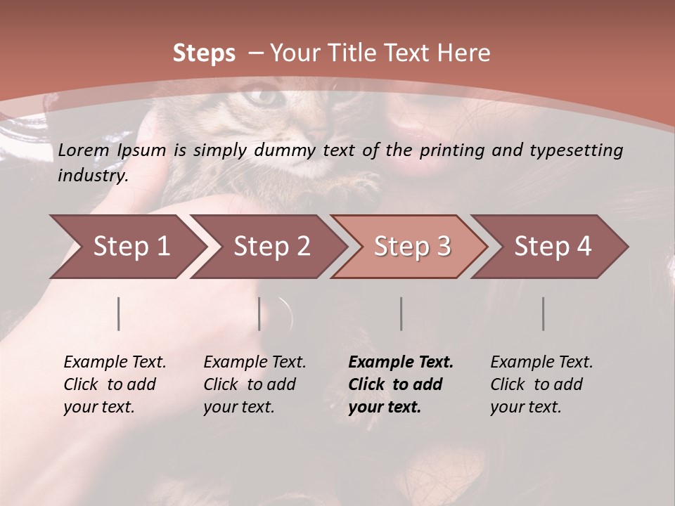 Beautiful Closeup Animal PowerPoint Template