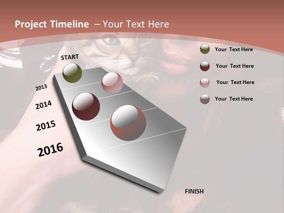 Beautiful Closeup Animal PowerPoint Template