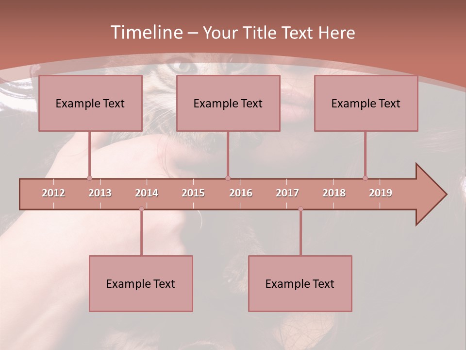 Beautiful Closeup Animal PowerPoint Template