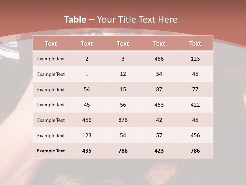 Beautiful Closeup Animal PowerPoint Template