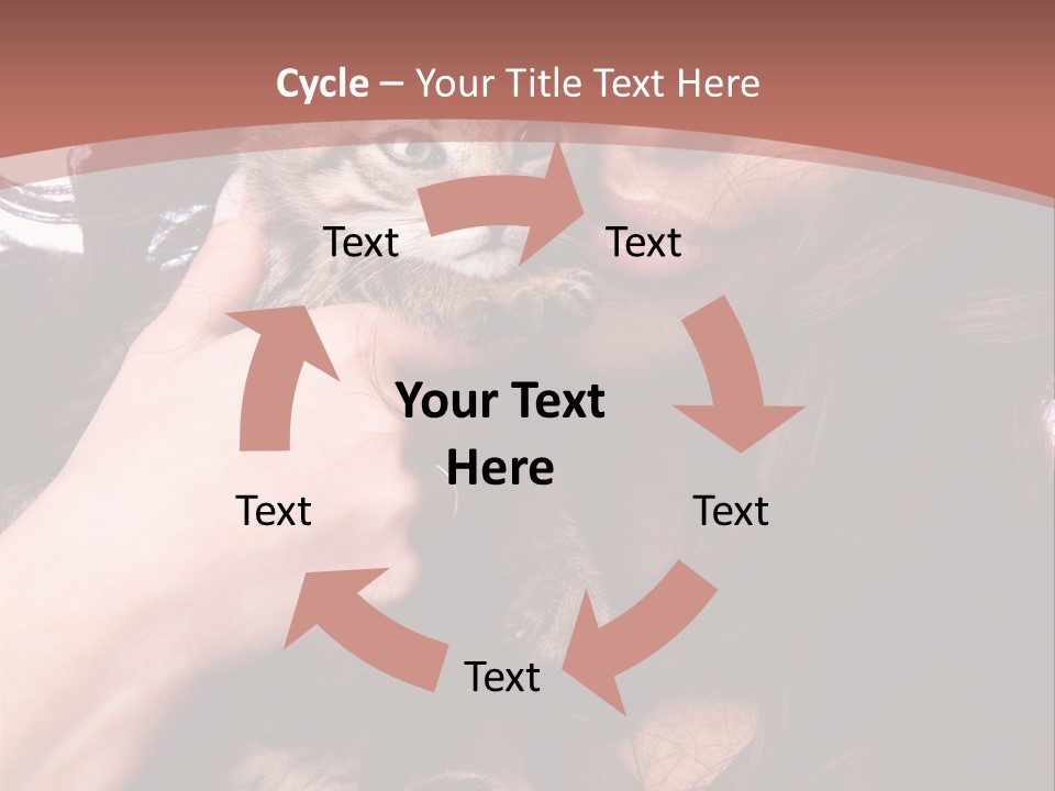 Beautiful Closeup Animal PowerPoint Template