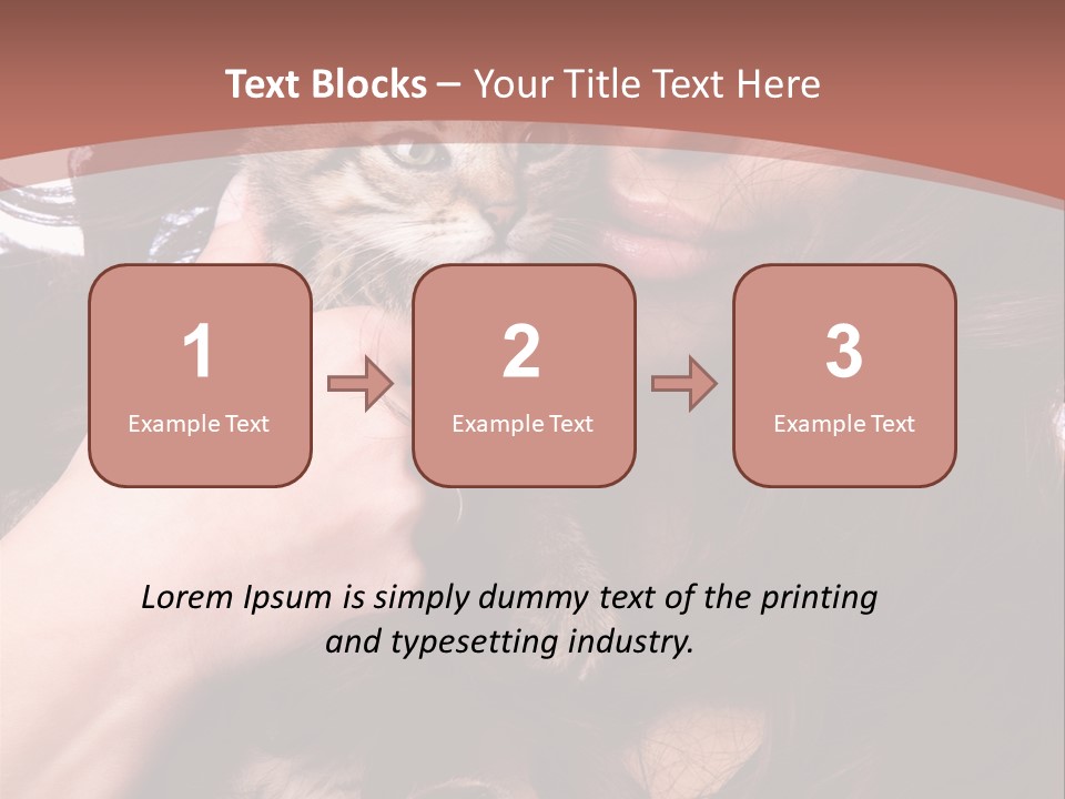 Beautiful Closeup Animal PowerPoint Template