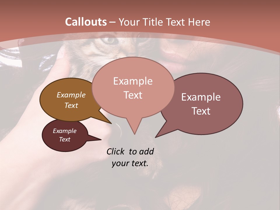 Beautiful Closeup Animal PowerPoint Template