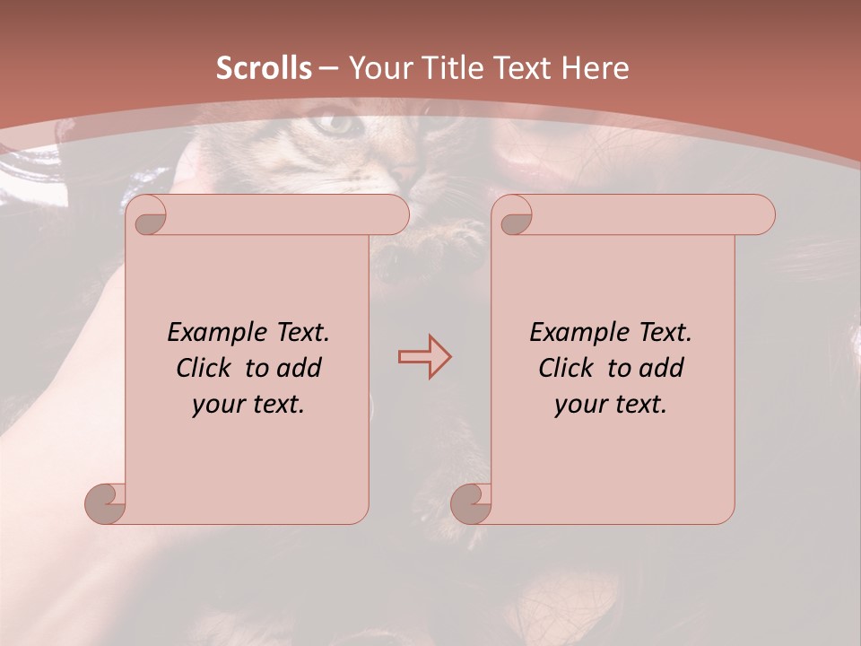 Beautiful Closeup Animal PowerPoint Template