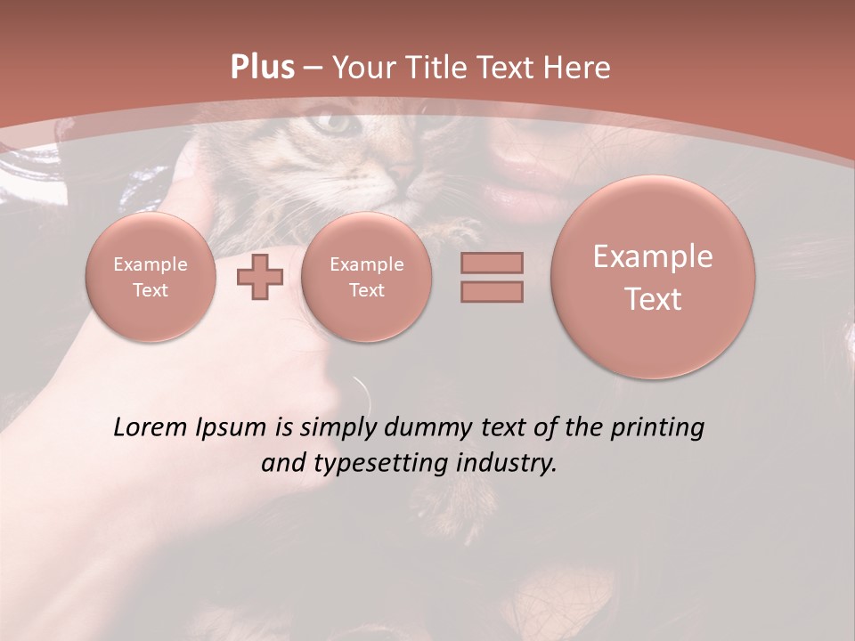 Beautiful Closeup Animal PowerPoint Template