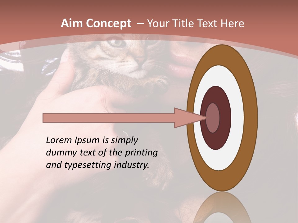 Beautiful Closeup Animal PowerPoint Template