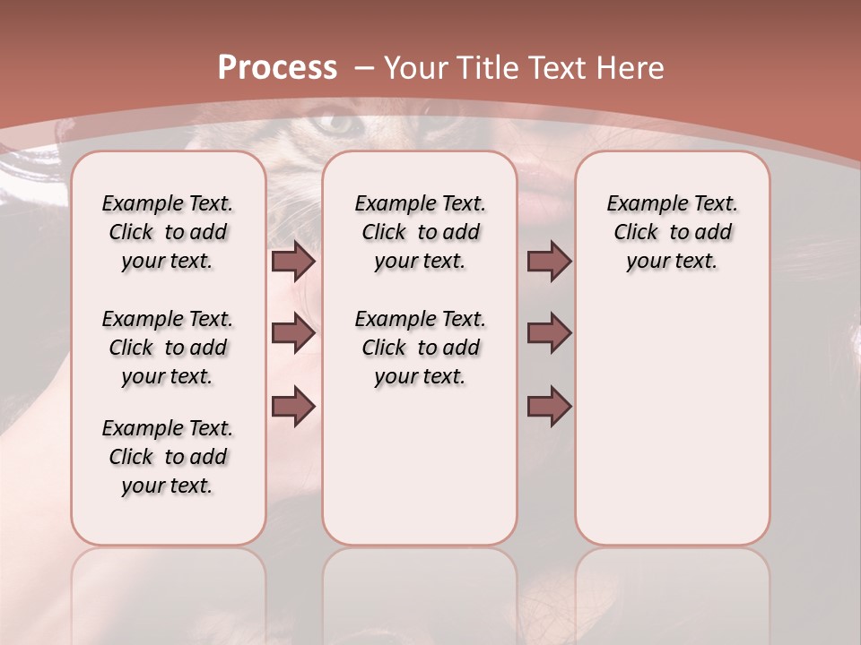 Beautiful Closeup Animal PowerPoint Template