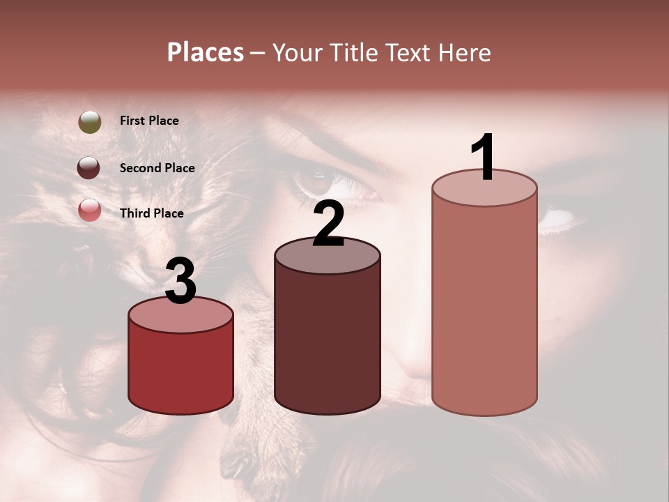 Holding Smile Friendship PowerPoint Template