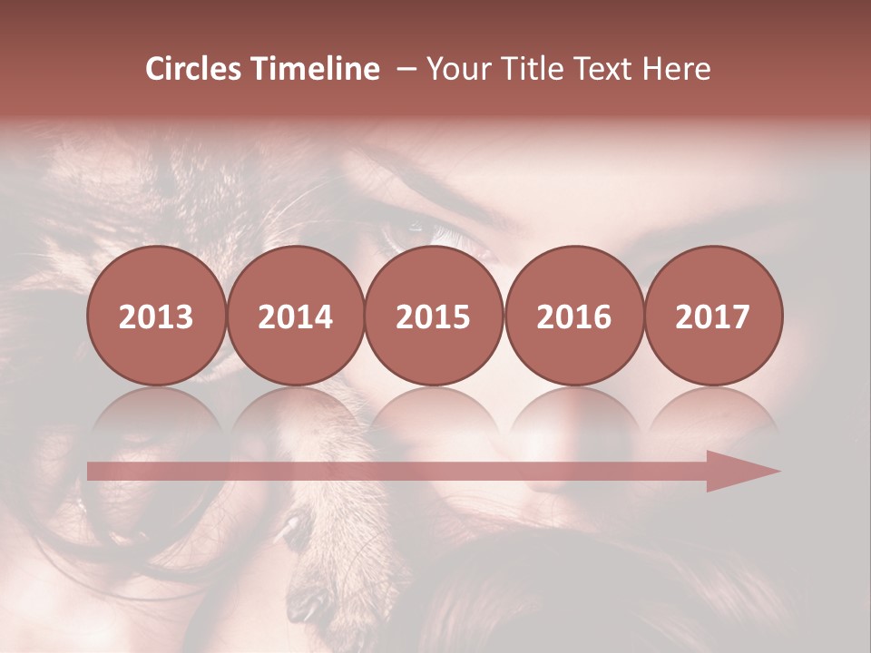 Holding Smile Friendship PowerPoint Template