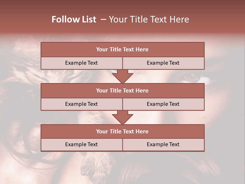 Holding Smile Friendship PowerPoint Template