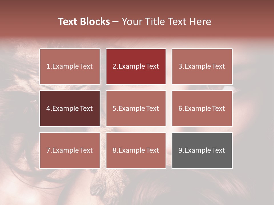 Holding Smile Friendship PowerPoint Template