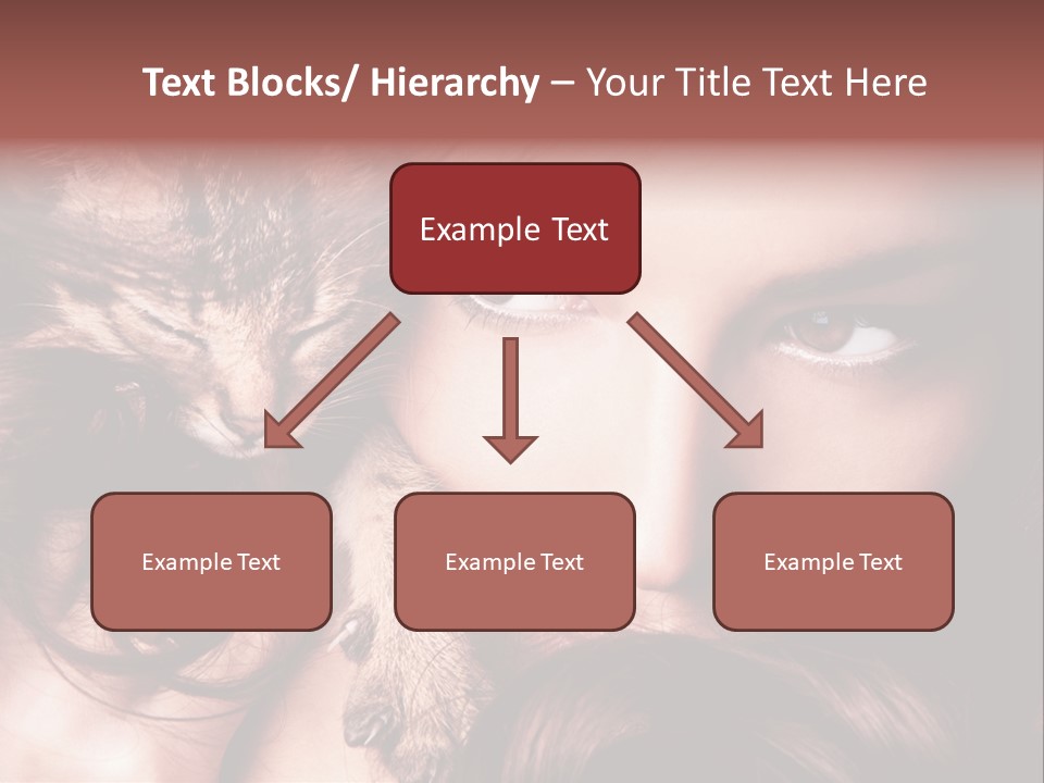 Holding Smile Friendship PowerPoint Template