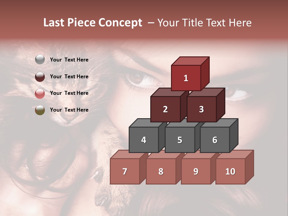 Holding Smile Friendship PowerPoint Template