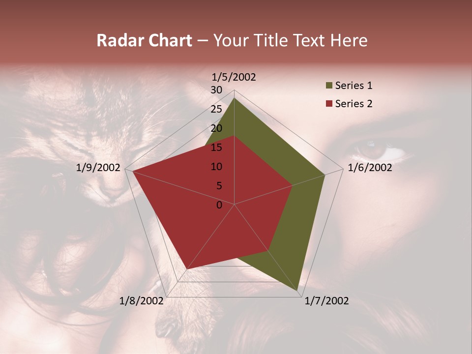 Holding Smile Friendship PowerPoint Template
