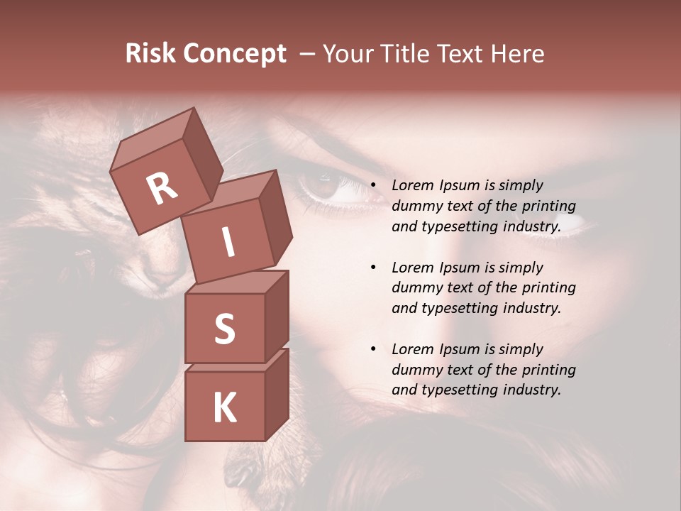 Holding Smile Friendship PowerPoint Template