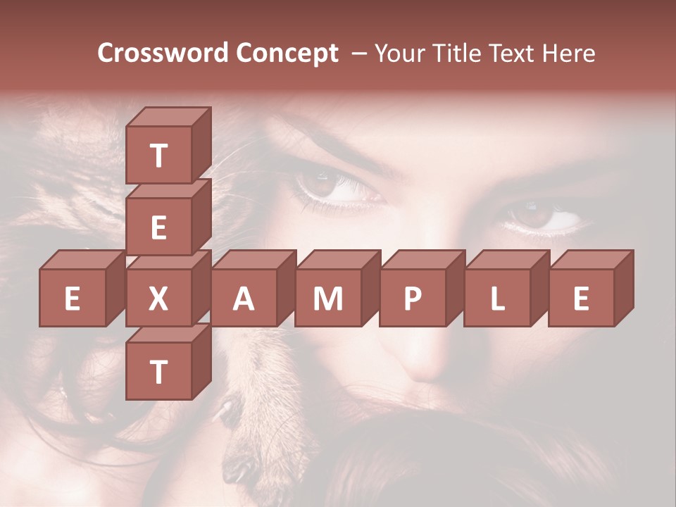 Holding Smile Friendship PowerPoint Template