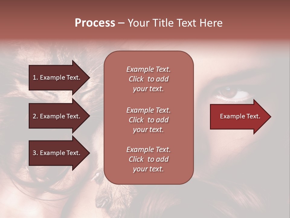 Holding Smile Friendship PowerPoint Template