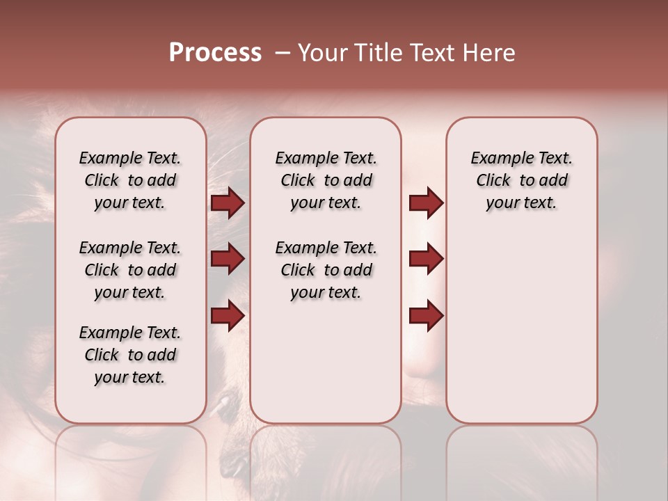 Holding Smile Friendship PowerPoint Template