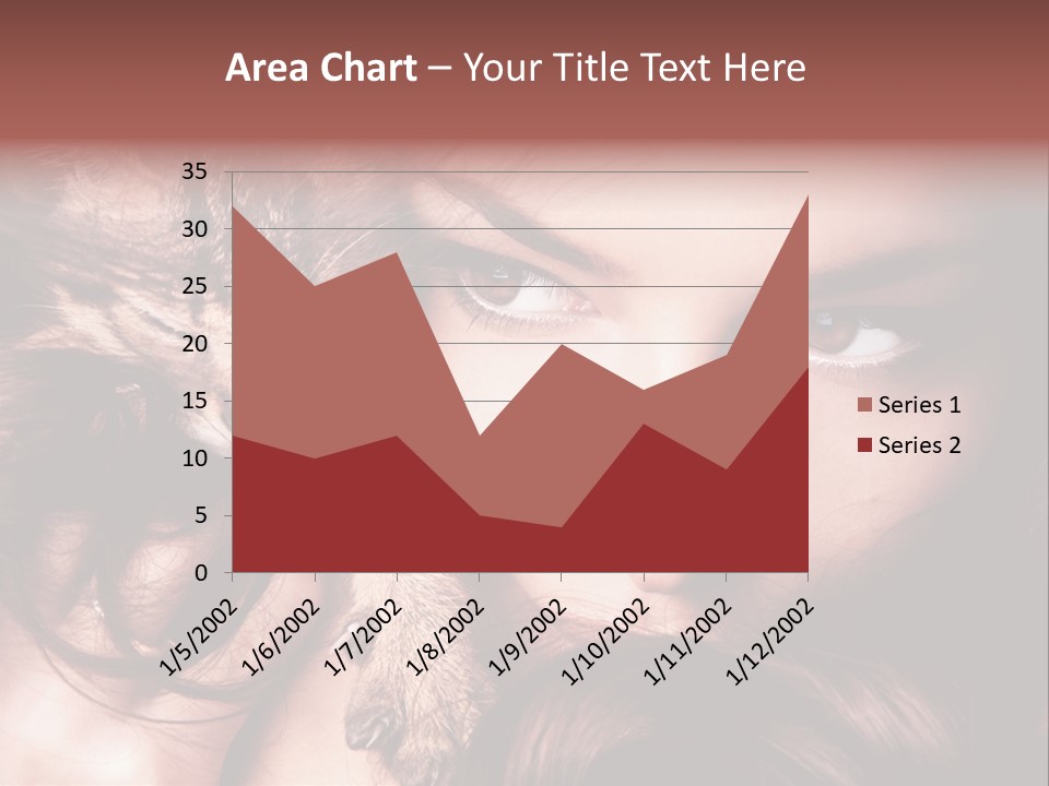 Holding Smile Friendship PowerPoint Template