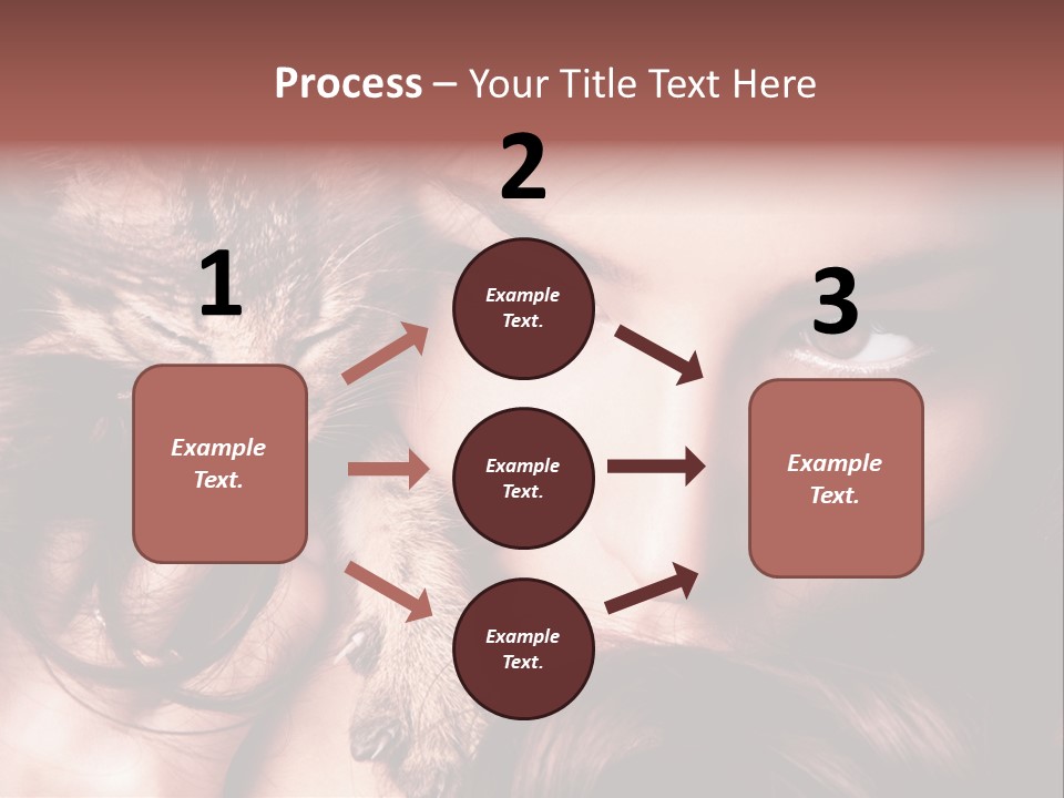 Holding Smile Friendship PowerPoint Template