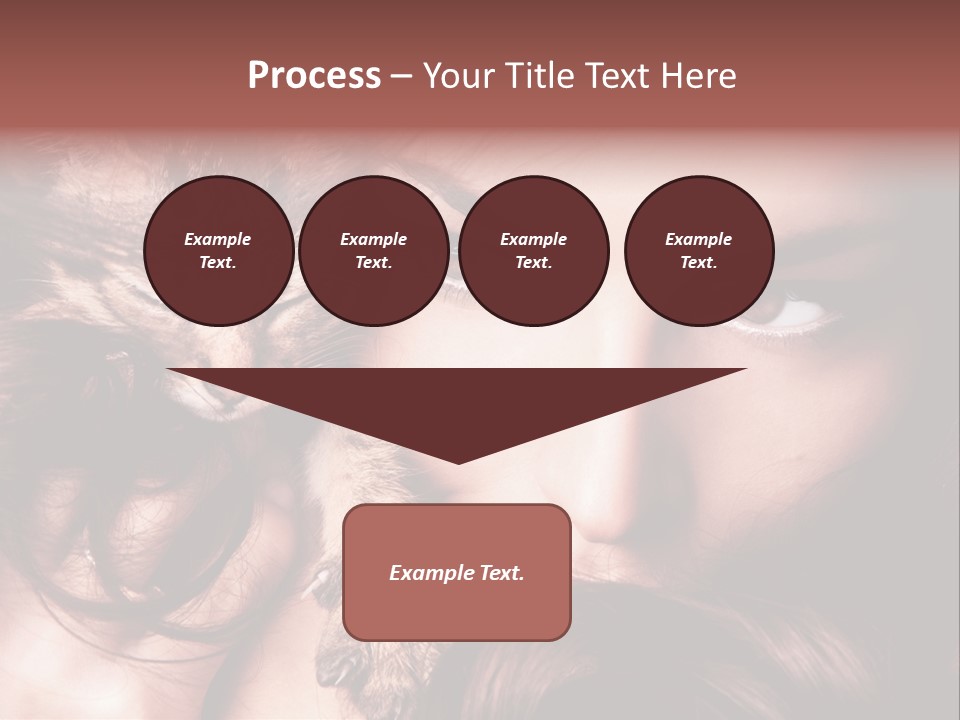 Holding Smile Friendship PowerPoint Template