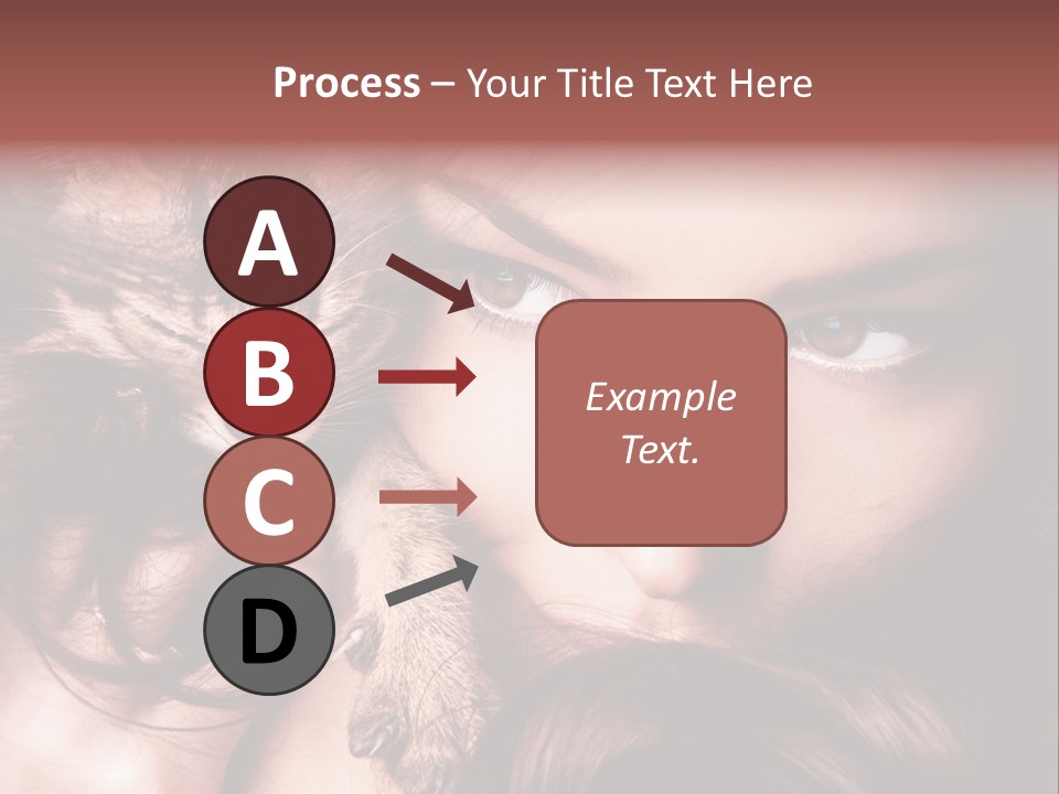 Holding Smile Friendship PowerPoint Template