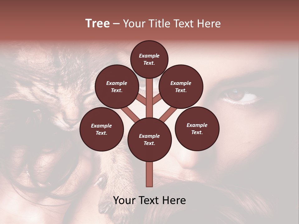 Holding Smile Friendship PowerPoint Template